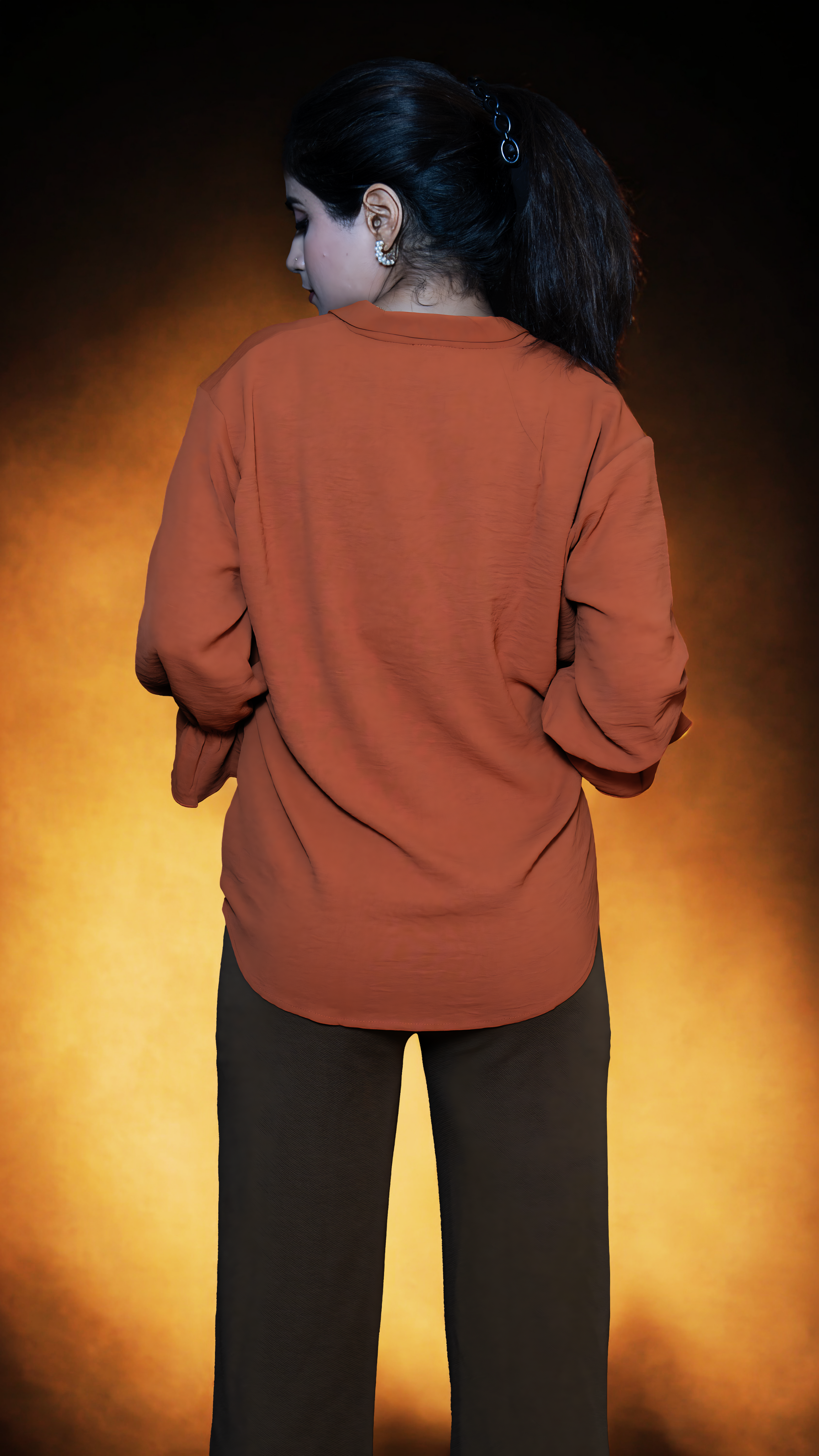Chic Taupe Comfort Shirt – Office & Casual Wear