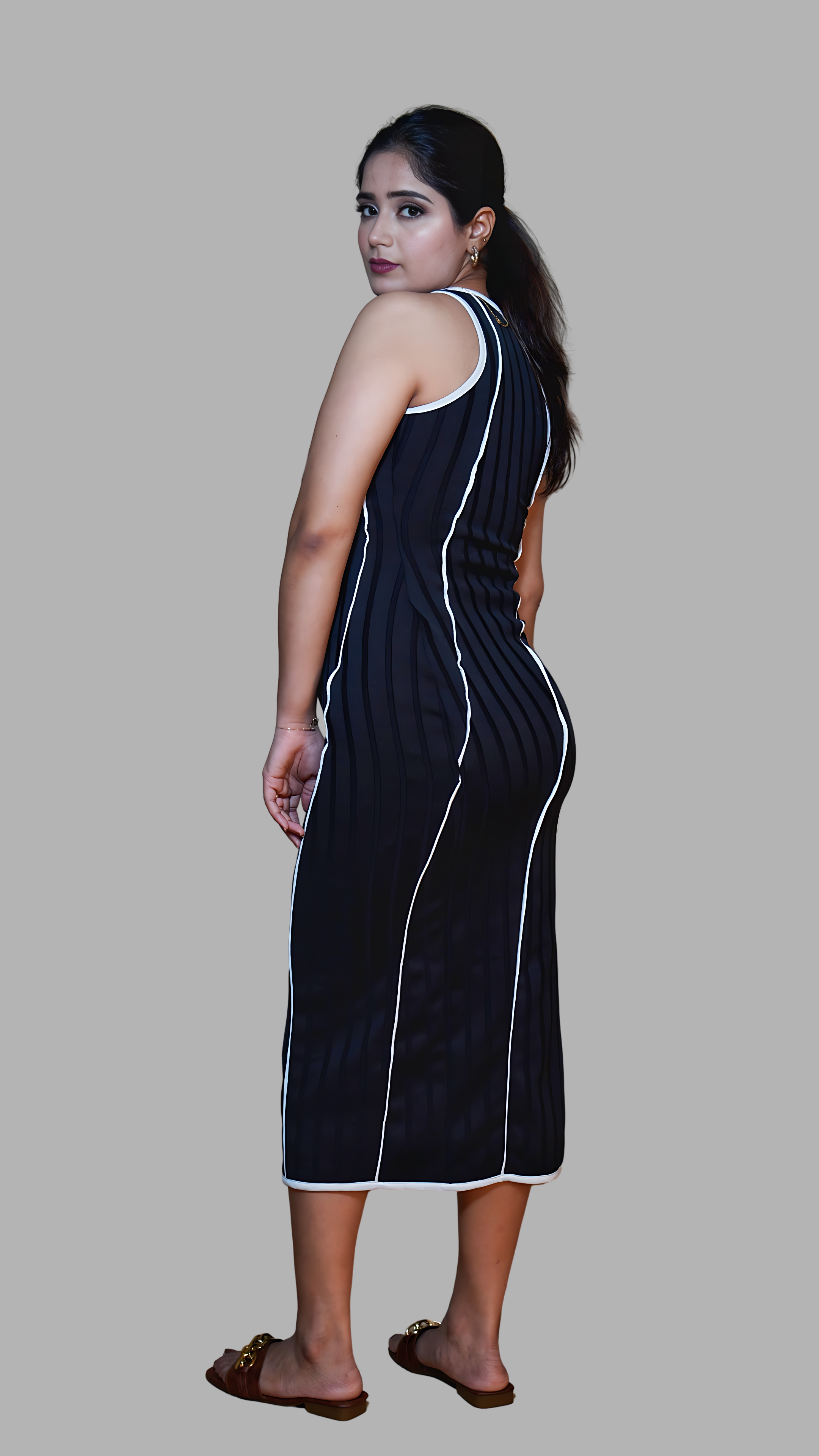 Serenity Slit Bodycon Dress
